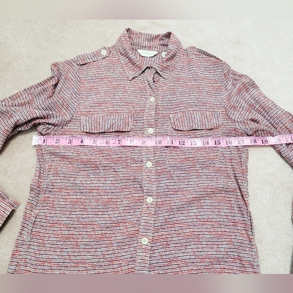 Anthropologie 11.1.TYLHO Woman’s Red Tunic Dress Size Small **no Belt** - Picture 6 of 11